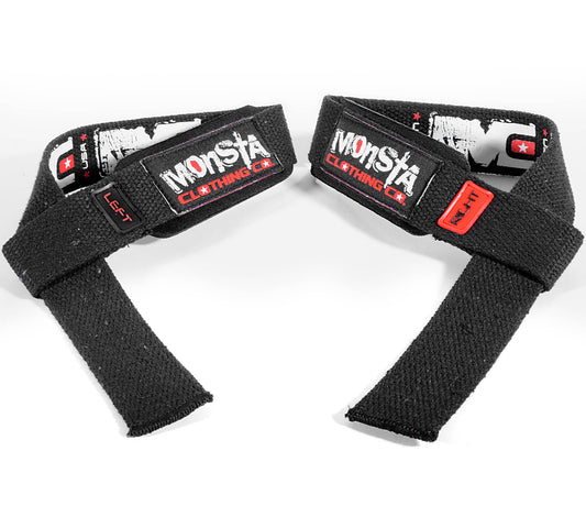 MONSTA MID LEVEL WORK OUT LIFTING STRAPS